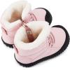 imageBMCiTYBM Toddler Baby Snow Boots Winter Shoes Boys Girls Cold Weather Baby Faux Fur ShoesKpink