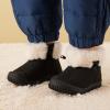 imageBMCiTYBM Toddler Baby Snow Boots Winter Shoes Boys Girls Cold Weather Baby Faux Fur ShoesWhite Black
