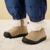 imageBMCiTYBM Toddler Baby Snow Boots Winter Shoes Boys Girls Cold Weather Baby Faux Fur ShoesWhite Brown