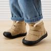 imageBMCiTYBM Toddler Baby Snow Boots Winter Shoes Boys Girls Cold Weather Baby Faux Fur ShoesZip Brown