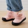 imageBMCiTYBM Toddler Baby Snow Boots Winter Shoes Boys Girls Cold Weather Baby Faux Fur ShoesZip Pink