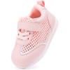 imageBMCiTYBM Baby Boy Girl Shoes Breathable Mesh Walking Shoes Lightweight NonSlip Sneakers Infant First Walkers 6 9 12 18 24 MonthF1pink