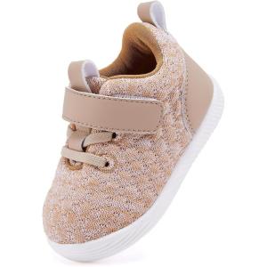 imageBMCiTYBM Baby Boy Girl Shoes Breathable Mesh Walking Shoes Lightweight NonSlip Sneakers Infant First Walkers 6 9 12 18 24 MonthB1camel