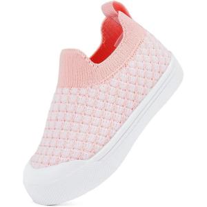 imageBMCiTYBM Baby Sneakers Girls Boys Lightweight Breathable Mesh First Walkers Shoes 624 Months82pink