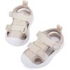 imageBMCiTYBM Baby Boy Girl Closed Toe Summer Sandals Lightweight Shoes Infant NonSlip First Walking Sneakers 6 9 12 18 24 MonthsBcamel
