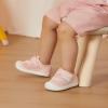 imageBMCiTYBM Baby Boy Girl Shoes Breathable Mesh Walking Shoes Lightweight NonSlip Sneakers Infant First Walkers 6 9 12 18 24 MonthApink2