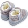 imageBMCiTYBM Baby Boy Girl Snow Boots Waterproof Winter Warm Booties Nonslip Lightweight Outdoor Shoes for First Walkers 6 9 12 18 24 MonthsInfantToddlerJgrey