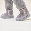imageBMCiTYBM Baby Boy Girl Snow Boots Waterproof Winter Warm Booties Nonslip Lightweight Outdoor Shoes for First Walkers 6 9 12 18 24 MonthsInfantToddlerJgrey