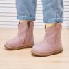 imageBMCiTYBM Baby Cowboy Cowgirl Boots Infant Western Boots Toddler Boys Girls Round Toe Riding Mid Calf Boots All Seasons for 6 9 12 18 24 MonthsApurple