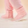 imageBMCiTYBM Baby Snow Boots Boys Girls Winter Warm Shoes Lightweight Outdoor Shoes for Infant Toddler 6 9 12 18 24 MonthsEpink