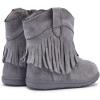 imageBMCiTYBM Baby Snow Boots Boys Girls Winter Warm Shoes Lightweight Outdoor Shoes for Infant Toddler 6 9 12 18 24 MonthsHgrey