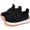 imageBMCiTYBM Baby Toddler Walking Sneakers Boys Girls Shoes7black