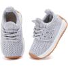 imageBMCiTYBM Baby Toddler Walking Sneakers Boys Girls Shoes7grey