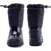 imageBMCiTYBM Kids Snow Boots Boys Girls Toddler Winter Waterproof Shoes Cold Weather Outdoor Lightweight ToddlerLittle KidsBig KidsBlack06