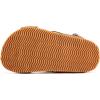 imageBMCiTYBM Toddler Boys Girls Sandals Open Toe Arch Support Slides Adjustable Straps Cork Footbed Slippers for Indoor OutdoorBrown