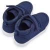 imageToddler Boys Girls Walking Shoes High Top Tennis Canvas SneakersInfantToddlerAnavy
