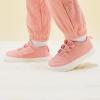 imageToddler Boys Girls Walking Shoes High Top Tennis Canvas SneakersInfantToddlerXpink