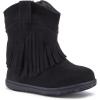 imageBMCiTYBM Baby Snow Boots Boys Girls Winter Warm Shoes Lightweight Outdoor Shoes for Infant Toddler 6 9 12 18 24 MonthsHblack