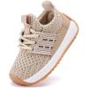 imageBMCiTYBM Baby Toddler Walking Sneakers Boys Girls Shoes7camel