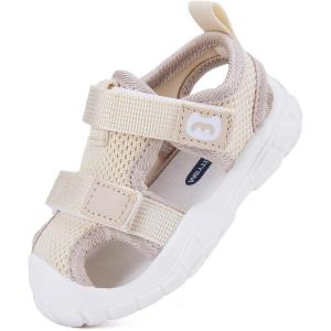 imageBMCiTYBM Baby Boy Girl Closed Toe Summer Sandals Lightweight Shoes Infant NonSlip First Walking Sneakers 6 9 12 18 24 MonthsBcamel