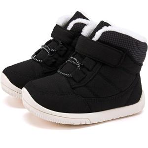 imageBMCiTYBM Baby Girls Boys Boots High Top First Walking ShoesDark Black