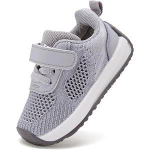 imageBMCiTYBM Baby Toddler Walking Sneakers Boys Girls Shoes6grey