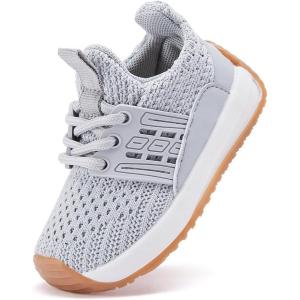 imageBMCiTYBM Baby Toddler Walking Sneakers Boys Girls Shoes7grey