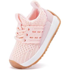 imageBMCiTYBM Baby Toddler Walking Sneakers Boys Girls Shoes7pink