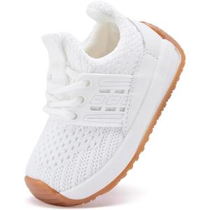 imageBMCiTYBM Baby Toddler Walking Sneakers Boys Girls Shoes7white