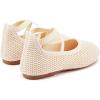 imageBMCiTYBM Toddler Girls Dress Walking Shoes Knitting Mary Jane Flats Ballet Party2camel