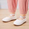 imageBMCiTYBM Toddler Girls Dress Walking Shoes Knitting Mary Jane Flats Ballet Party2white