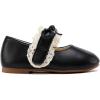 imageBMCiTYBM Toddler Girls Dress Walking Shoes Knitting Mary Jane Flats Ballet Party3black