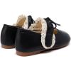 imageBMCiTYBM Toddler Girls Dress Walking Shoes Knitting Mary Jane Flats Ballet Party3black