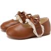 imageBMCiTYBM Toddler Girls Dress Walking Shoes Knitting Mary Jane Flats Ballet Party3brown