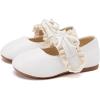 imageBMCiTYBM Toddler Girls Dress Walking Shoes Knitting Mary Jane Flats Ballet Party3white