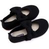 imageBMCiTYBM Toddler Girls Dress Walking Shoes Knitting Mary Jane Flats Ballet PartyBlack
