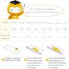 imageBMCiTYBM Toddler Girls Dress Walking Shoes Knitting Mary Jane Flats Ballet PartyCamel