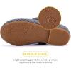 imageBMCiTYBM Toddler Girls Dress Walking Shoes Knitting Mary Jane Flats Ballet PartyGrey
