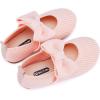 imageBMCiTYBM Toddler Girls Dress Walking Shoes Knitting Mary Jane Flats Ballet PartyPink