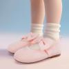 imageBMCiTYBM Toddler Girls Dress Walking Shoes Knitting Mary Jane Flats Ballet PartyPink