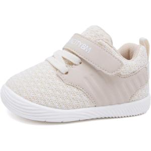 imageBMCiTYBM Baby Boy Girl Shoes Breathable Mesh Walking Shoes Lightweight NonSlip Sneakers Infant First Walkers 6 9 12 18 24 MonthCcamel