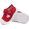 imageBMCiTYBM Baby Sneakers Girls Boys Lightweight Breathable Mesh First Walkers Shoes 624 Months5red