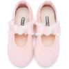 imageBMCiTYBM Toddler Girl Ballet Flats Comfortable Knit Casual Dressy Shoes for Girl Party School ShoesApink