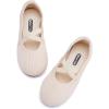imageBMCiTYBM Toddler Girl Ballet Flats Comfortable Knit Casual Dressy Shoes for Girl Party School ShoesBcamel
