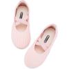 imageBMCiTYBM Toddler Girl Ballet Flats Comfortable Knit Casual Dressy Shoes for Girl Party School ShoesBpink