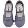 imageBMCiTYBM Toddler Girl Ballet Flats Comfortable Knit Casual Dressy Shoes for Girl Party School ShoesCgrey