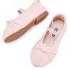 imageBMCiTYBM Toddler Girl Ballet Flats Comfortable Knit Casual Dressy Shoes for Girl Party School ShoesCpink