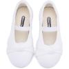 imageBMCiTYBM Toddler Girl Ballet Flats Comfortable Knit Casual Dressy Shoes for Girl Party School ShoesCwhite