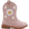 imageBMCiTYBM Toddler Girls Cowboy Cowgirl Boots Little Kids Pointed Toe Western Boots Mid Calf Side Zipper Riding Shoes for All Seasons ToddlerLittle KidDpurple