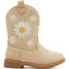 imageBMCiTYBM Toddler Girls Cowboy Cowgirl Boots Little Kids Pointed Toe Western Boots Mid Calf Side Zipper Riding Shoes for All Seasons ToddlerLittle KidDcamel